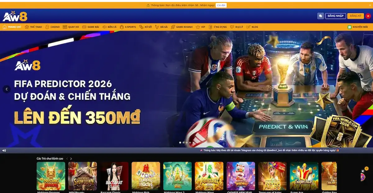 AW8 - Live Betting Nhanh